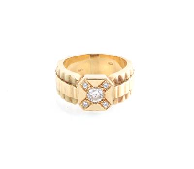 Brillantherrenring ca. 0,45 ct - Schmuck