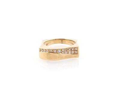 Brillantring zus. ca. 0,15 ct - Schmuck