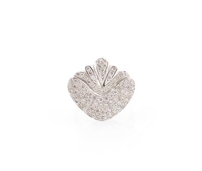 Brillantring zus. ca. 1 ct - Schmuck