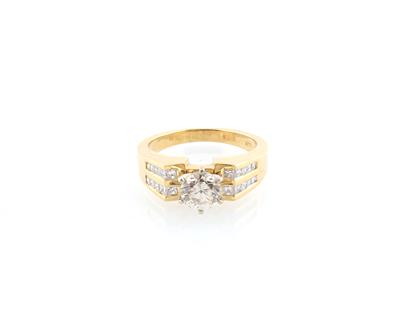 Diamantring zus. ca. 1,40 ct - Jewellery