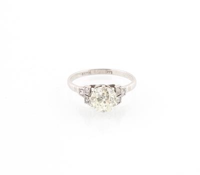 Altschliffdiamantring zus. ca. 1,60 ct - Schmuck