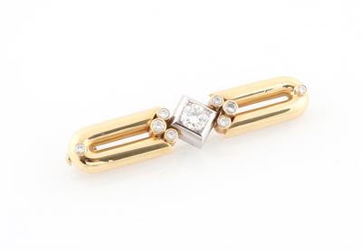 Brillantbrosche zus. ca. 1,50 ct - Schmuck