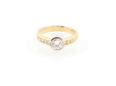 Brillantring zus. ca. 0,95 ct - Schmuck