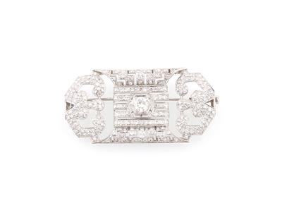 Diamantbrosche zus. ca. 2,40 ct - Jewellery