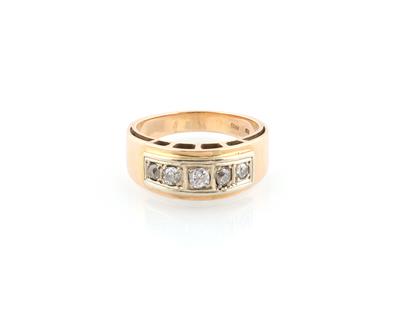 Diamantring zus. ca. 0,55 ct - Jewellery