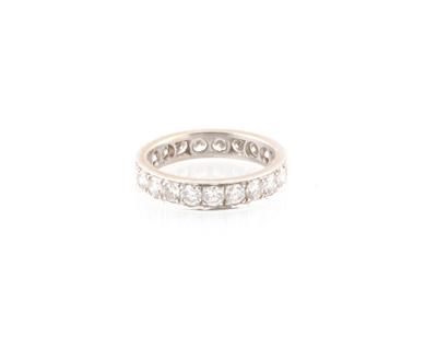 Brillant Memory Ring zus. ca. 2 ct - Schmuck