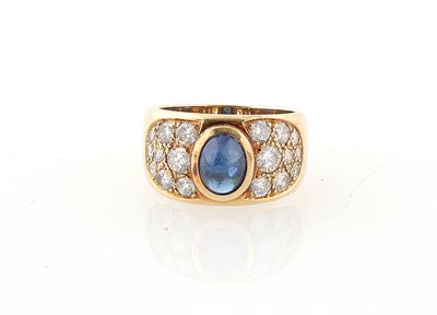 Brillant Saphir Ring - Gioielli