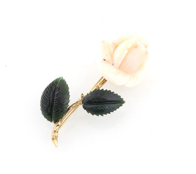 Brosche Rose - Jewellery