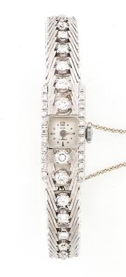 Onsa Damenarmbanduhr mit Brillanten und Achtkantdiamanten zus. ca. 0,95 ct - Jewellery