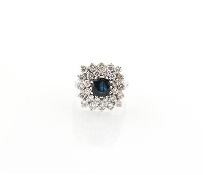 Brillant Saphir Ring - Gioielli