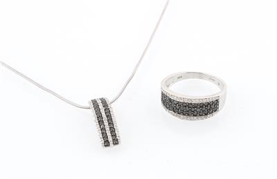 Diamant Damenschmuck Garnitur - Klenoty