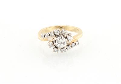 Brillantring zus. ca. 0,85 ct - Jewellery