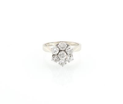 Brillantring zus. ca. 1 ct - Klenoty