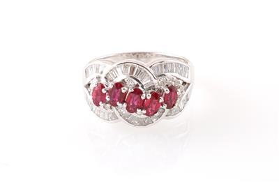 Diamant Rubinring - Jewellery