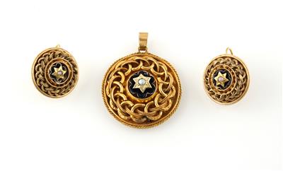 Halbperlen Damenschmuck Garnitur - Jewellery