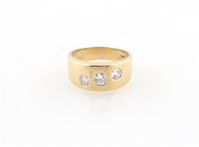 Brillantring zus. ca. 1 ct - Klenoty