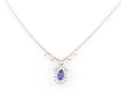 Diamant Tansanitcollier - Gioielli