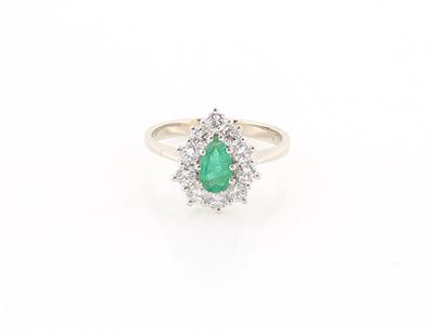 Brillantdamenring zus. ca. 0,65 ct - Jewellery