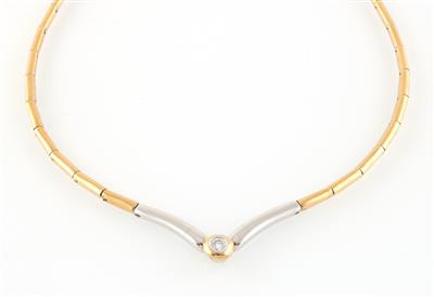 Damiani Brillantsolitärcollier ca. 0,21 ct - Gioielli