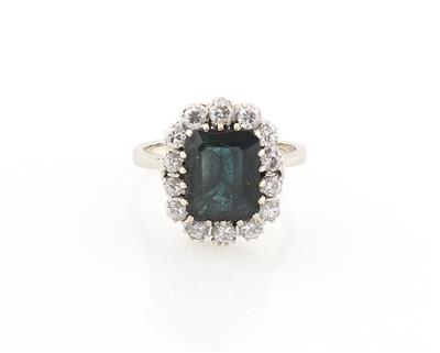 Diamantdamenring zus. ca. 0,90 ct - Jewellery