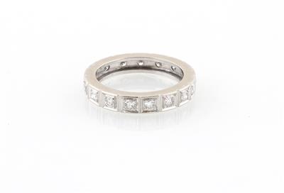 Brillantmemoryring zus. ca. 0,85 ct - Schmuck