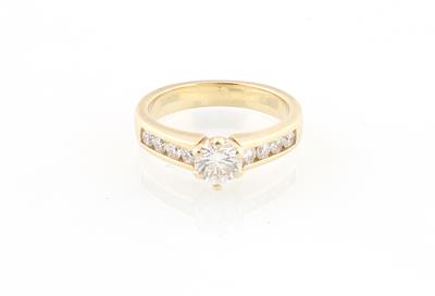 Brillantring zus. ca. 0,86 ct - Schmuck