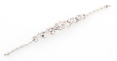 Brillant Achtkantdiamant Armkette zus. ca. 2,40 ct - Jewellery