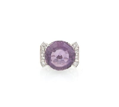 Brillant Amethystring - Schmuck