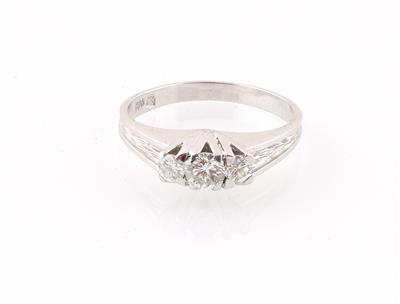 Brillantring zus. ca. 0,50 ct - Schmuck