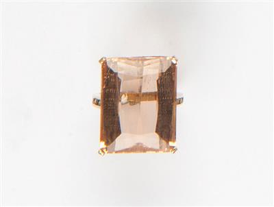 Morganitring ca. 25 ct - Klenoty