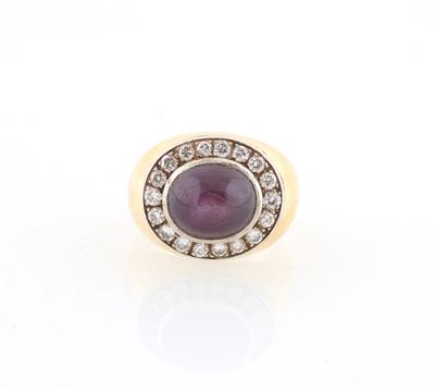 Sternrubinring ca. 9,50 ct - Gioielli