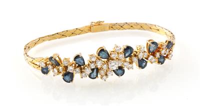 Brillant Saphir Armband - Gioielli