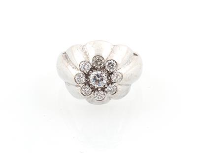 Brillantring zus. ca. 0,60 ct - Schmuck