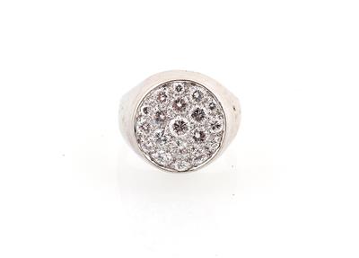 Brillantring zus. ca. 1 ct - Klenoty