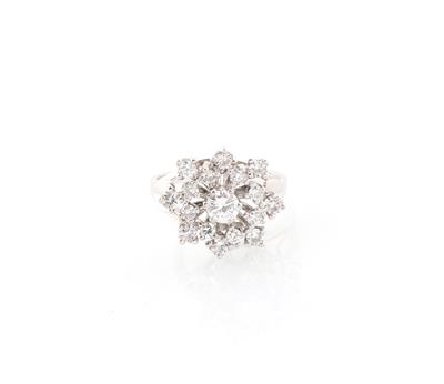 Diamantring zus. ca. 1,10 ct - Gioielli