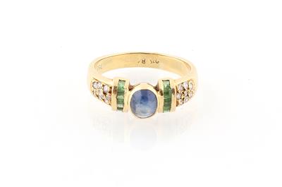 Brillant Saphir Ring - Gioielli