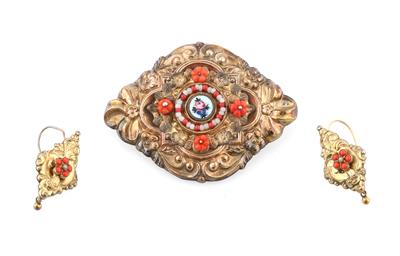 Korallen Schmuckgarnitur - Jewellery