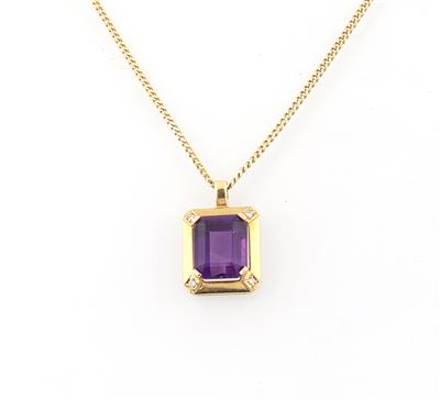 Brillant Amethystanhänger - Jewellery