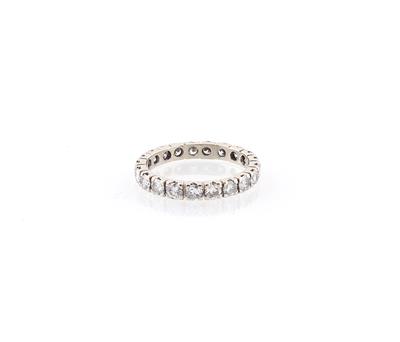 Brillant Memoryring zus. ca. 1,40 ct - Schmuck