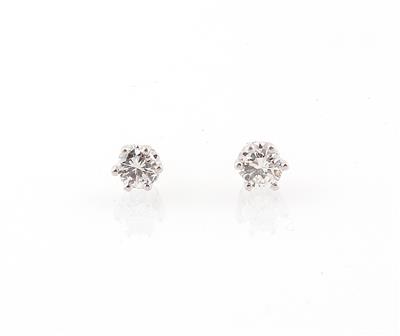 Brillant Ohrschrauben zus. ca. 0,60 ct - Schmuck