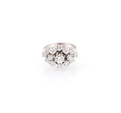 Brillantring zus. ca. 1,50 ct - Klenoty