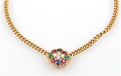 Farbstein Brillant Collier - Jewellery