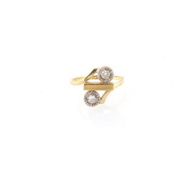 Brillantring zus. ca. 0,20 ct - Jewellery