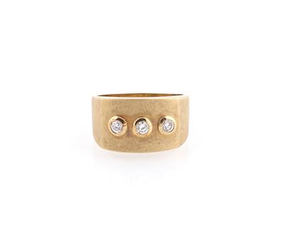 Brillantring zus. ca. 0,22 ct - Schmuck