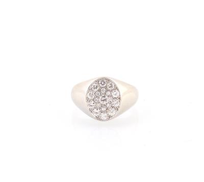 Brillant Diamant Ring zus. ca. 0,70 ct - Jewellery