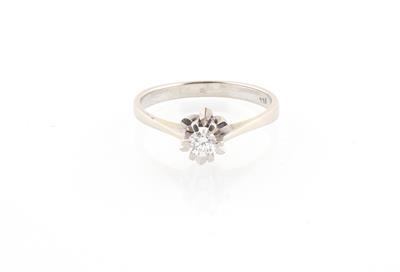 Brillant Solitär Ring ca. 0,15 ct - Jewellery