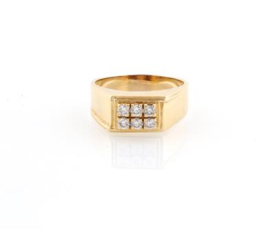 Brillantring zus. ca. 0,45 ct - Schmuck