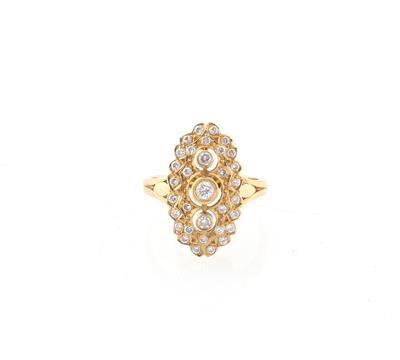 Brillantring zus. ca. 0,50 ct - Jewellery