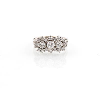 Brillantring zus. ca. 1,40 ct - Jewellery