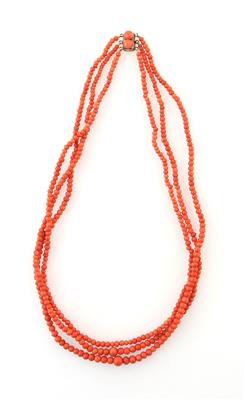 Korallen Halskette - Gioielli